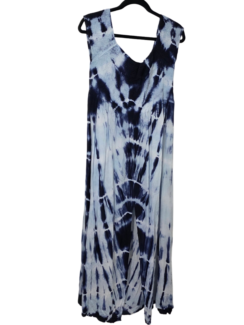 Swimsuits For All Navy & White Tie-Dye Madi Dress NWOT